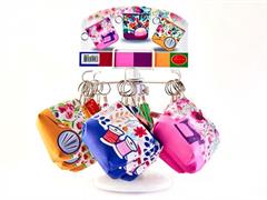 COIN PURSE WITH KEY RING - 30PC DISPLAY, 5 X 6 DES SEWING THEME W/ KEY RING ZIP